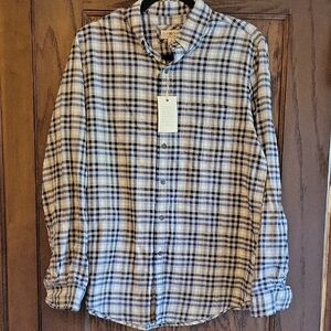 Club Room Flannel Button Down Shirt